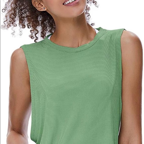 Backless and sleeveless tank top. Workout or yoga top. Brand new in package - Picture 6 of 8